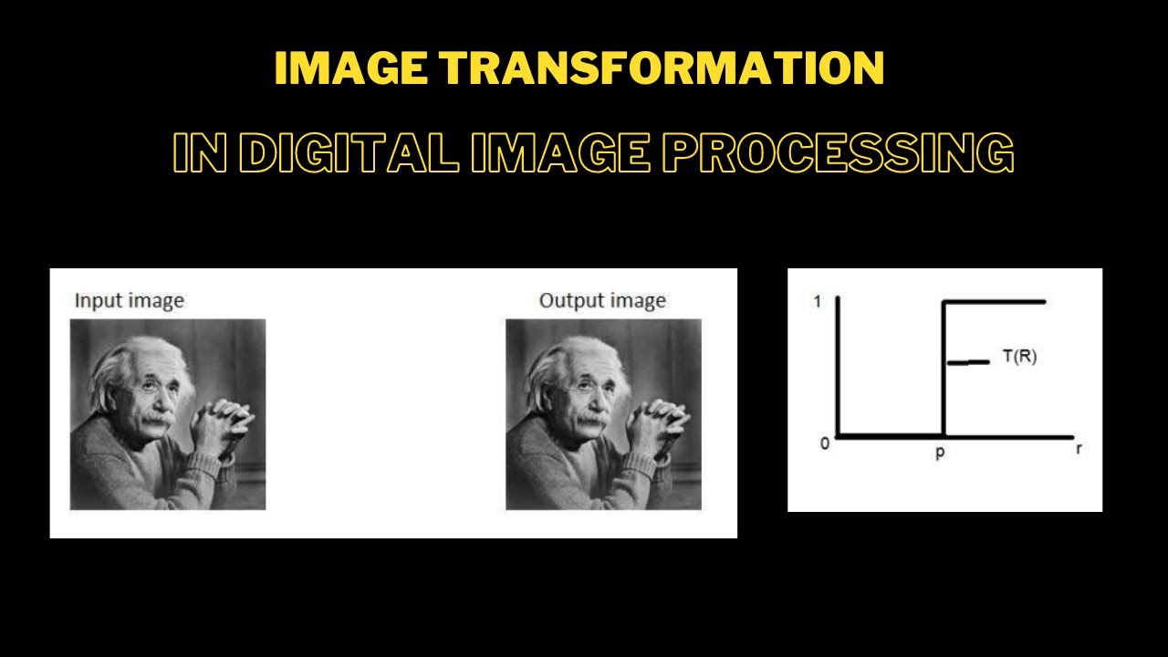 Image Transformation in Digital Image Processing || 2023 || Complete