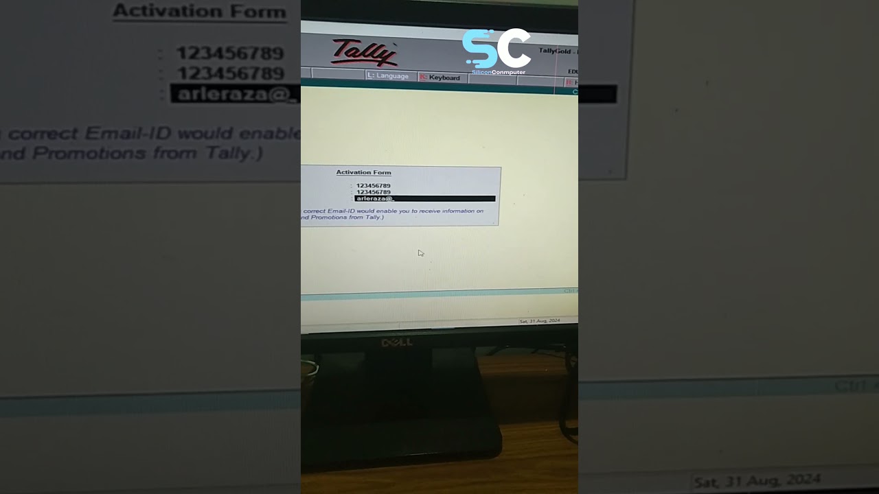tally activate license key free #laptop #laptopcomputer #viralvideo #shorts #short