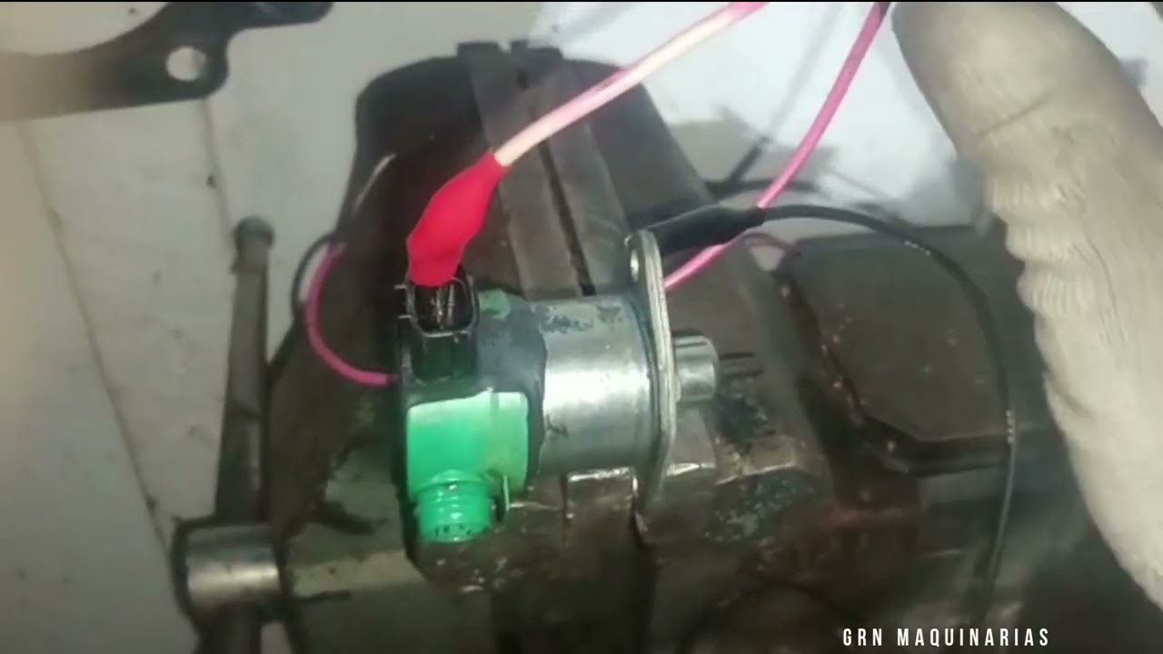 Solenoide eléctrico de motor Kubota /Instalación