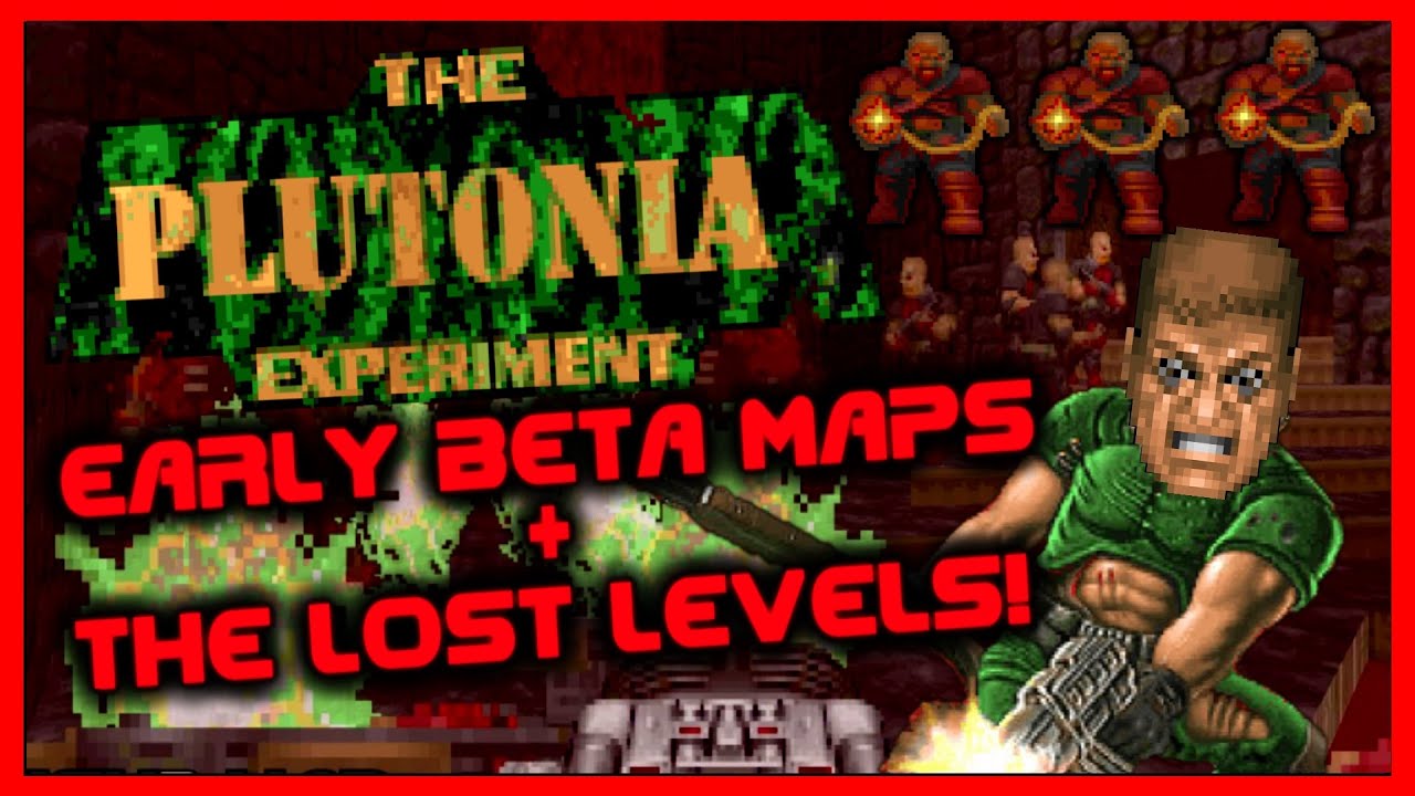 PLUTONIA BETA MAPS + The Lost Casali Levels! Cool WADs Discovered...