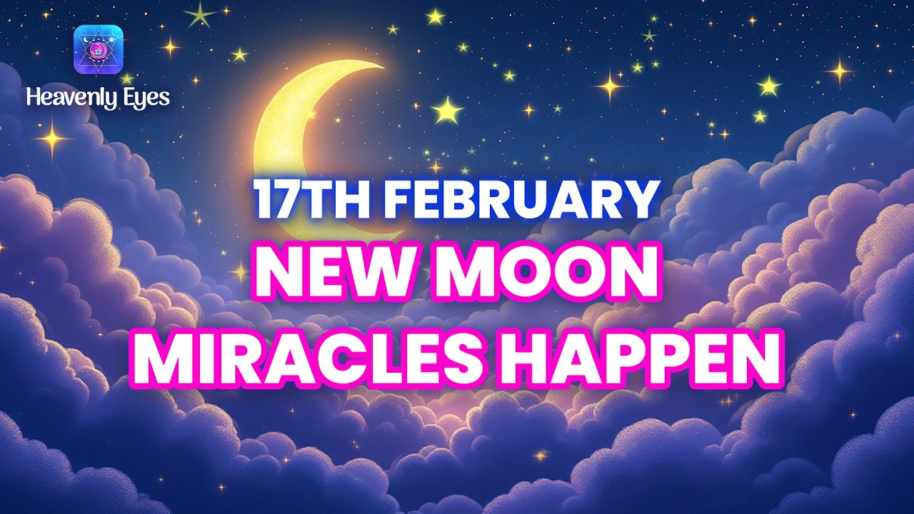 Miracles Will Happen on New Moon  - Listen on 17th February - Manifest Unlimited Wealth, Luck