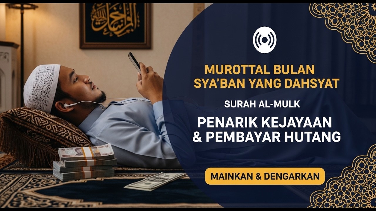 POWERFULL Murottal Surah Al-Mulk | Penarik Rezeki & Pelunas Hutang | quran recitation