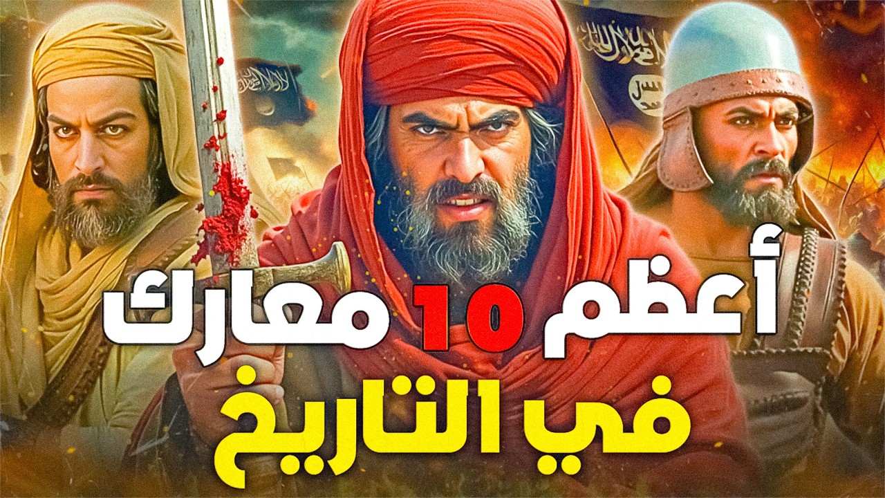 أعظم 10 معارك غيّرت مسار التاريخ الإسلامي | قلبت موازين العالم!