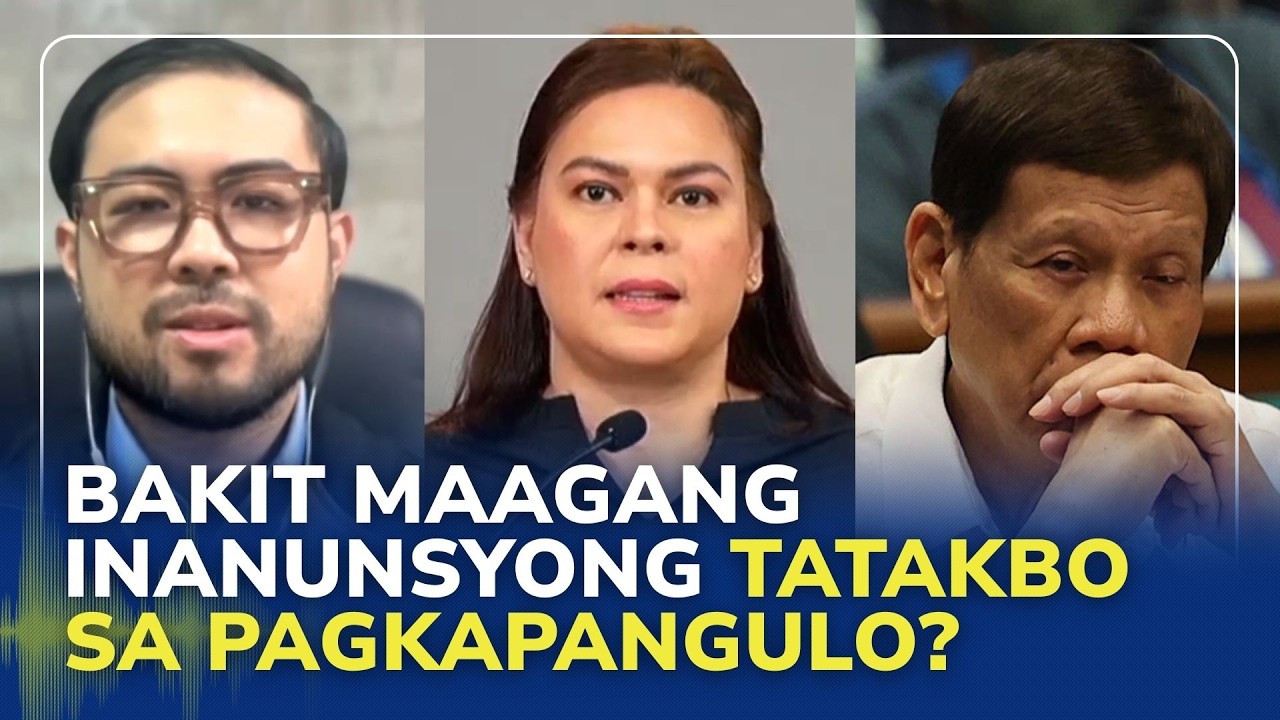 VP Duterte's early 2028 presidential bid raises questions: political scientist | (18 February 2026)v