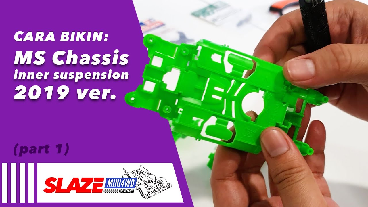 TUTORIAL CARA SIMPLE bikin MS Chassis Inner Suspension 2019 (part 1)