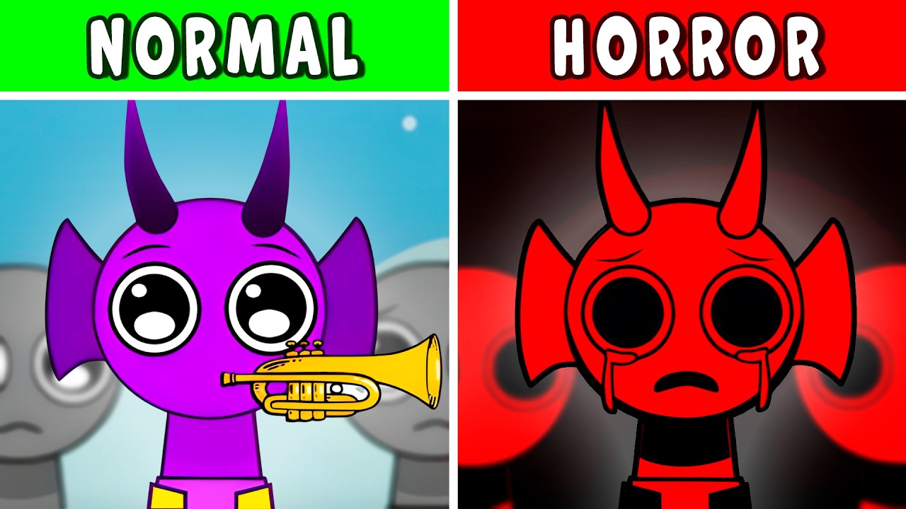 Incredibox Abgerny: But Sprunki Babies - Normal vs Horror (New Mod)