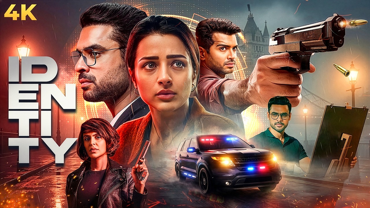 New South Action Thriller IDENTITY 2025 Hindi Dubbed Movie Full 4K | Trisha Krishnan, Tovino Thomas