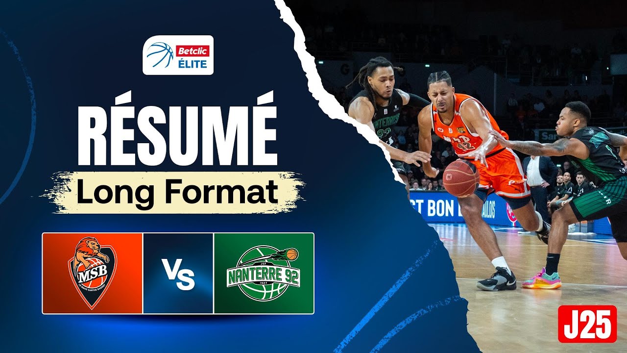 Air Begarin au décollage ! - Le Mans vs Nanterre - Résumé - Betclic Elite J25