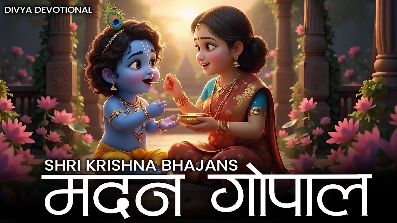 Little Krishna Songs | Choto So Maro Madan Gopal | Choti Choti Gaiya | Krishna Bhajan | Krishna Song