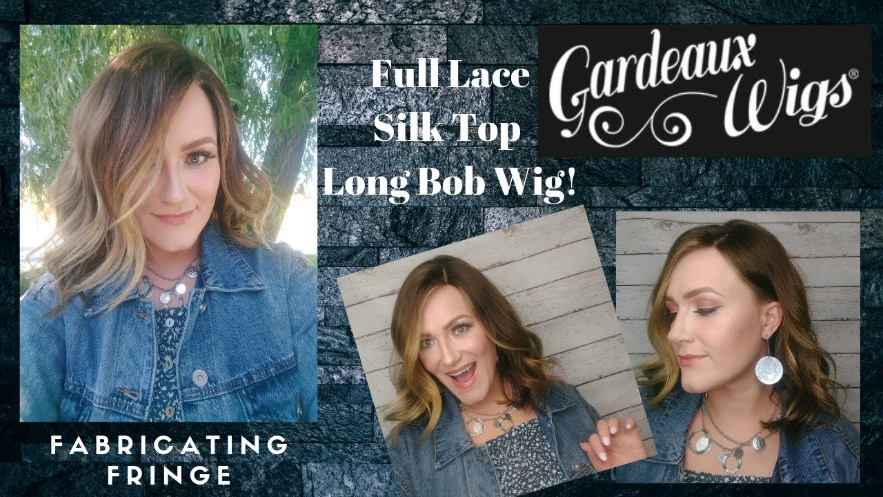 Gardeaux Wigs - Full Lace Silk Top Human Hair Long Bob Wig! (Coupon code too!)