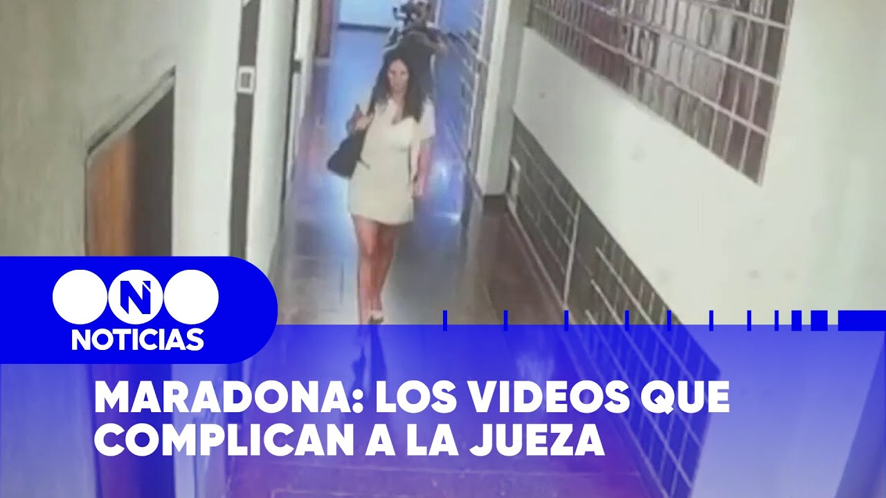 Juicio por la muerte de Maradona: los VIDEOS que COMPLICAN a la JUEZA - Telefe Noticias