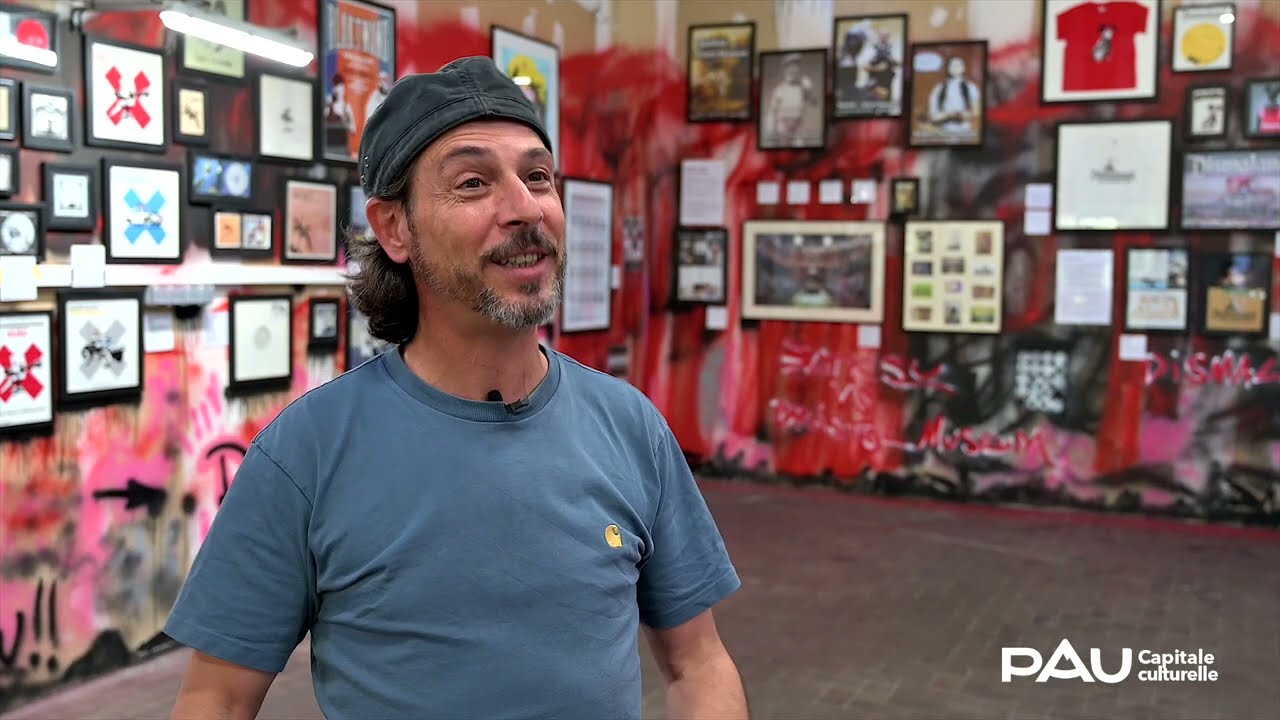 Exposition Banksy à Pau : rencontre avec Béru, collectionneur.