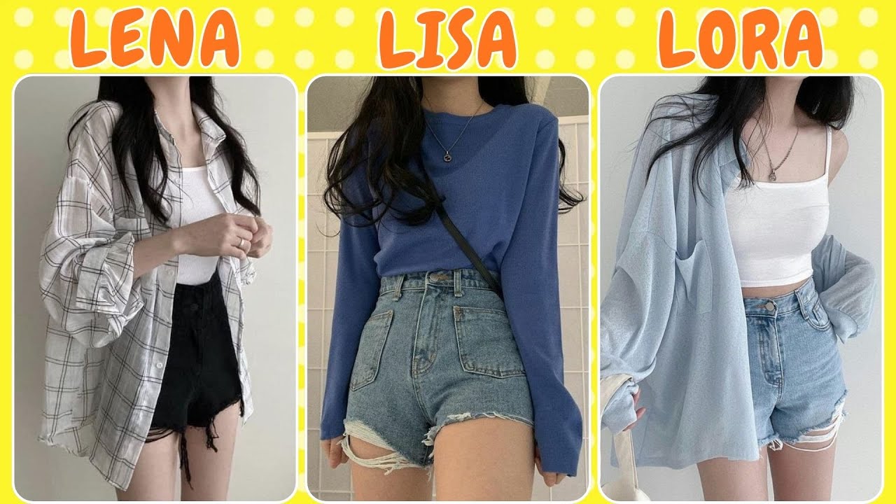 Lisa vs Lora vs Lena 💅✨Style Battle  | Choose Your Favorite Look #lisa #lora #lena #lisaorlena
