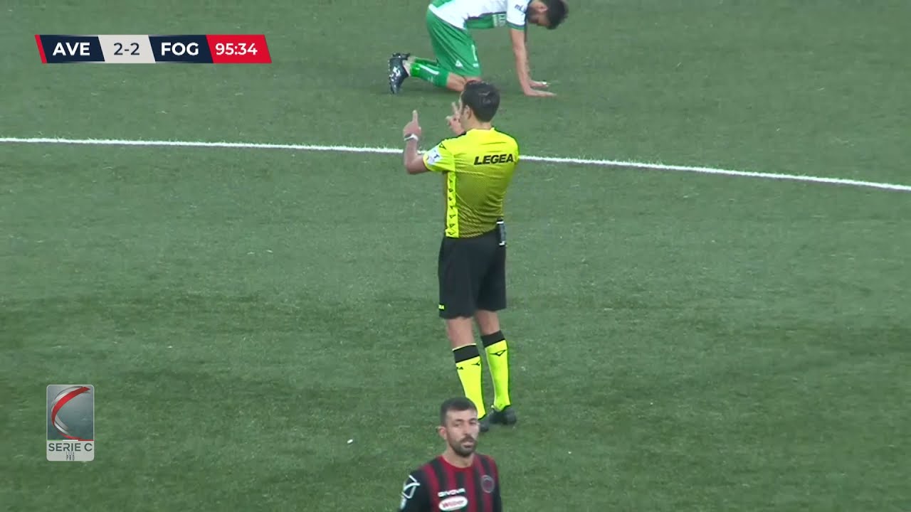 Avellino - Foggia 2 a 2: gli Highlights