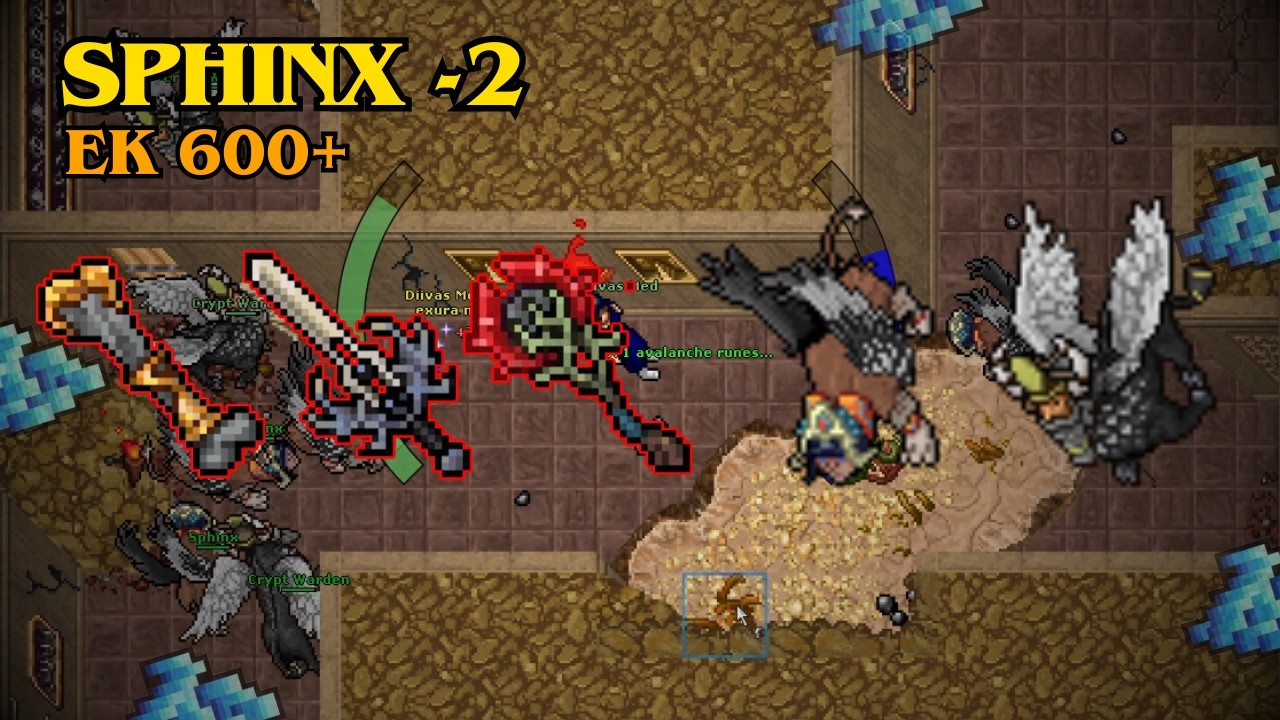 TIBIA - EK 587 | SPHINX -2 | 6.5KK RAW + 800K PROFIT