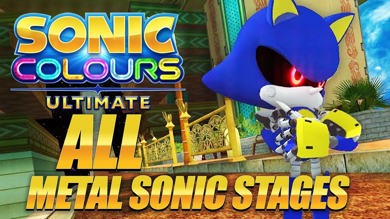 Sonic Colors Ultimate (Switch) - All Metal Sonic Races