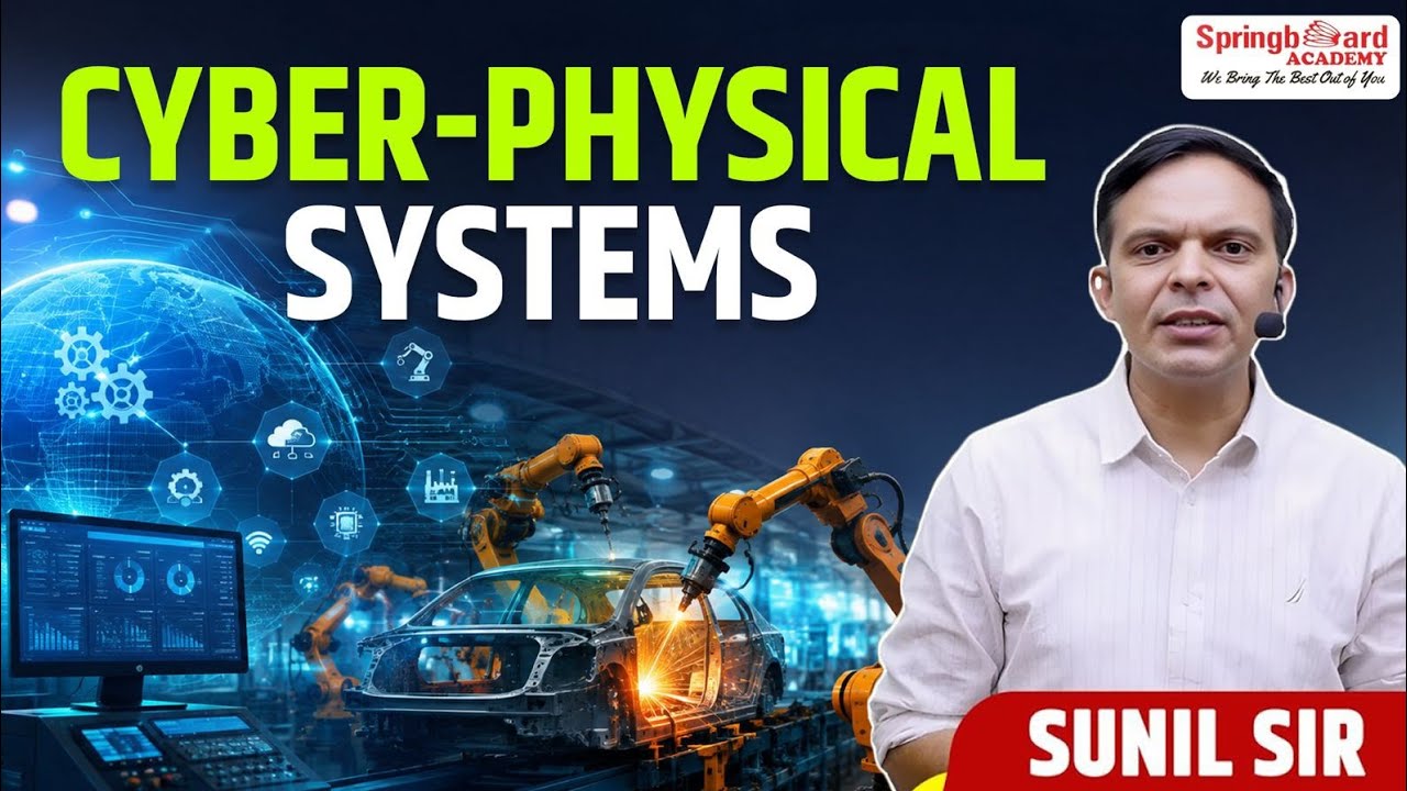 Cyber-Physical Systems | Sunil Sir | Springboard Academy