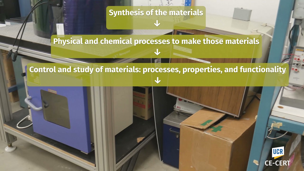 Welcome to CE-CERT's Advanced Materials & Energy Devices Laboratory