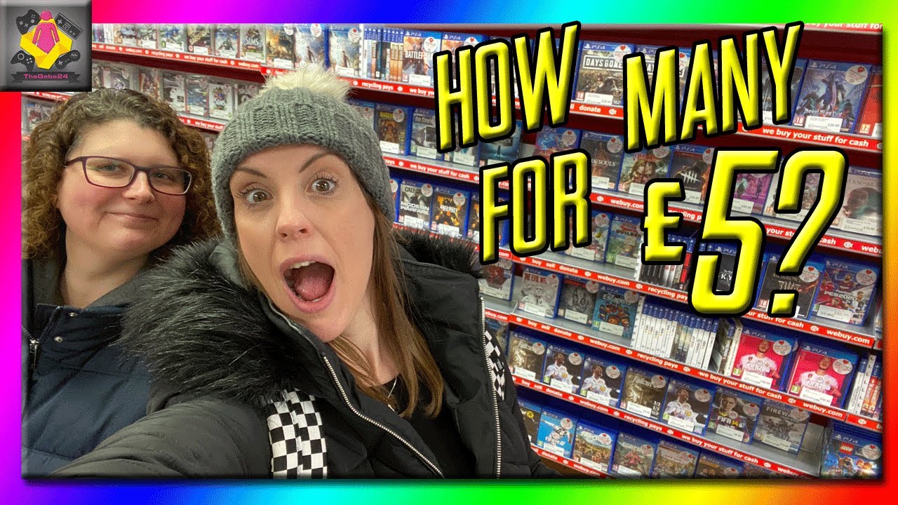 **DOUBLE CHALLENGE** How many Retro Games for £5 and how many PS4 Games for £10?