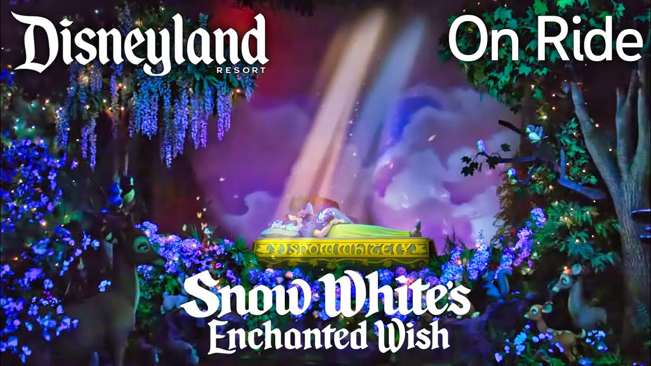 [4K-Low Light] Snow White's Enchanted Wish - Disneyland Resort