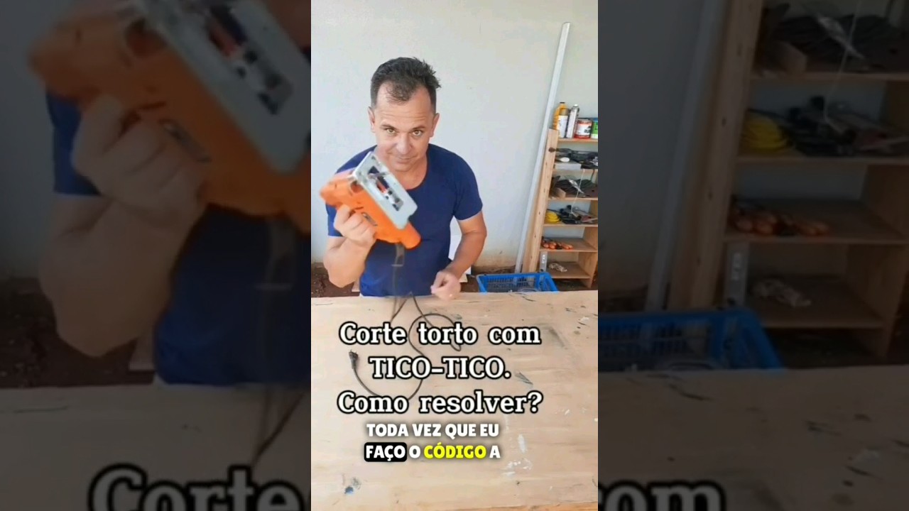 Corte fora do esquadro com a tico-tico 