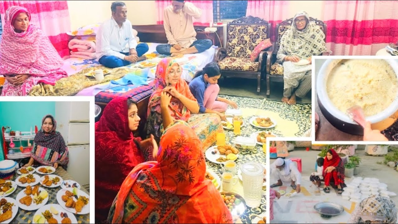 ২য় রমজানে সকলের আগমন এবং হঠাৎ করেই খাবারের আয়োজন 🥰✨🤲🏻