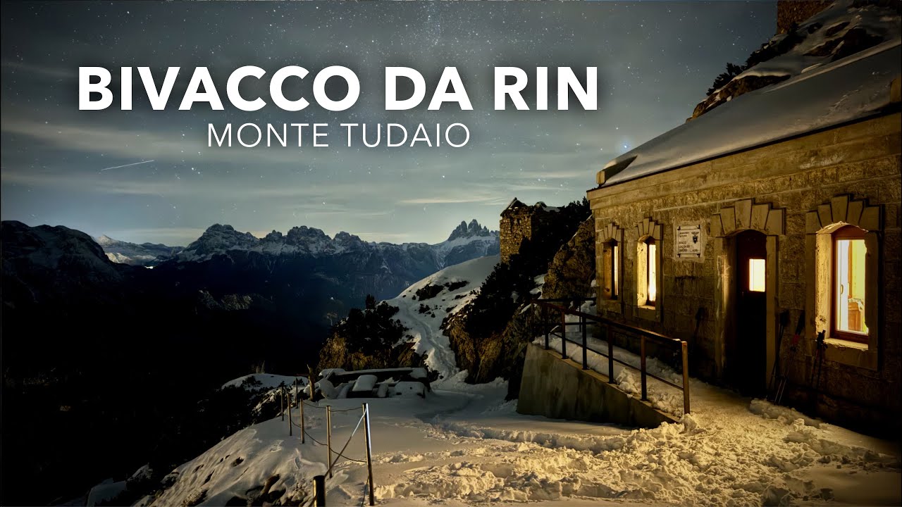 BIVACCO DA RIN sul MONTE TUDAIO dallo Chalet Pino Solitario | Vigo di Cadore [4K]