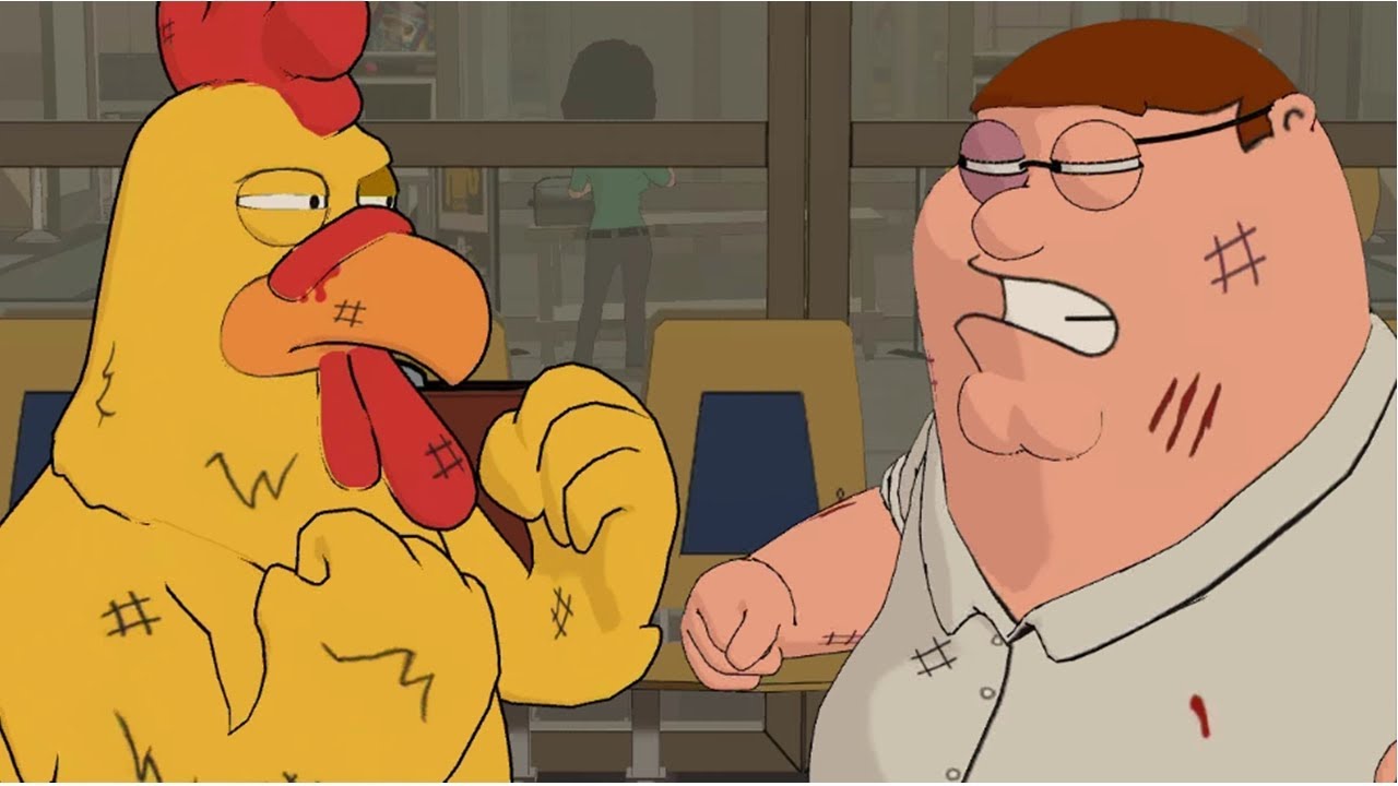 Family Guy Back to the Multiverse Episode 9: Peter vs Giant Chicken
