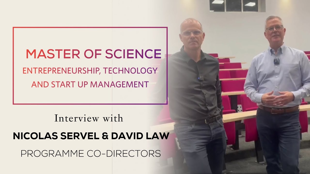 How SKEMA's MSc Entrepreneurship, Technology & Startup Management prepares you for success | SKEMA