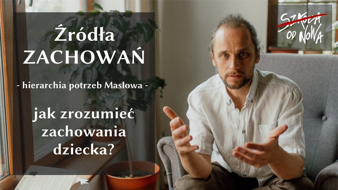 Skąd się biorą zachowania (nie tylko dzieci)? Hierarchia potrzeb Maslowa