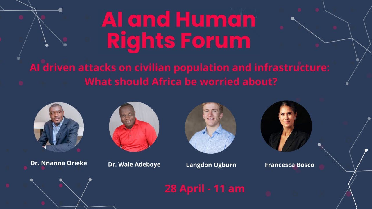 Panel 6 : AI driven attacks on civilian population and infrastructure