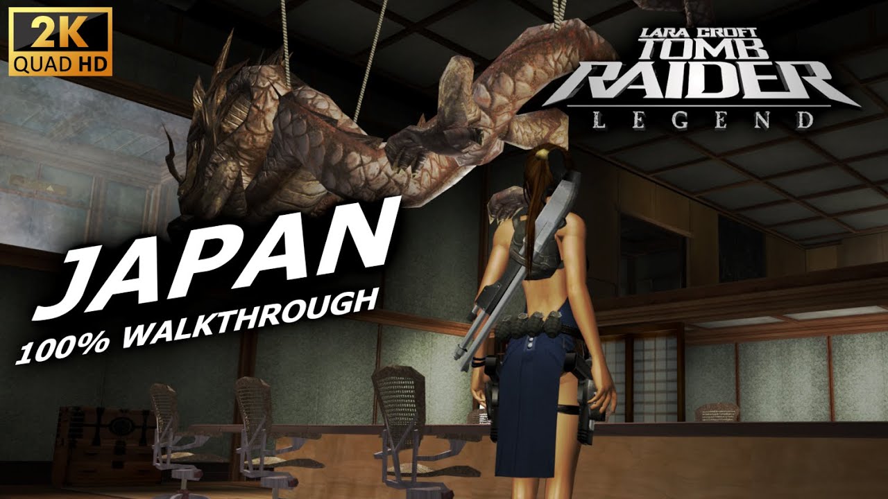 Tomb Raider Legend - Japan | 100% WALKTHROUGH | Level 3
