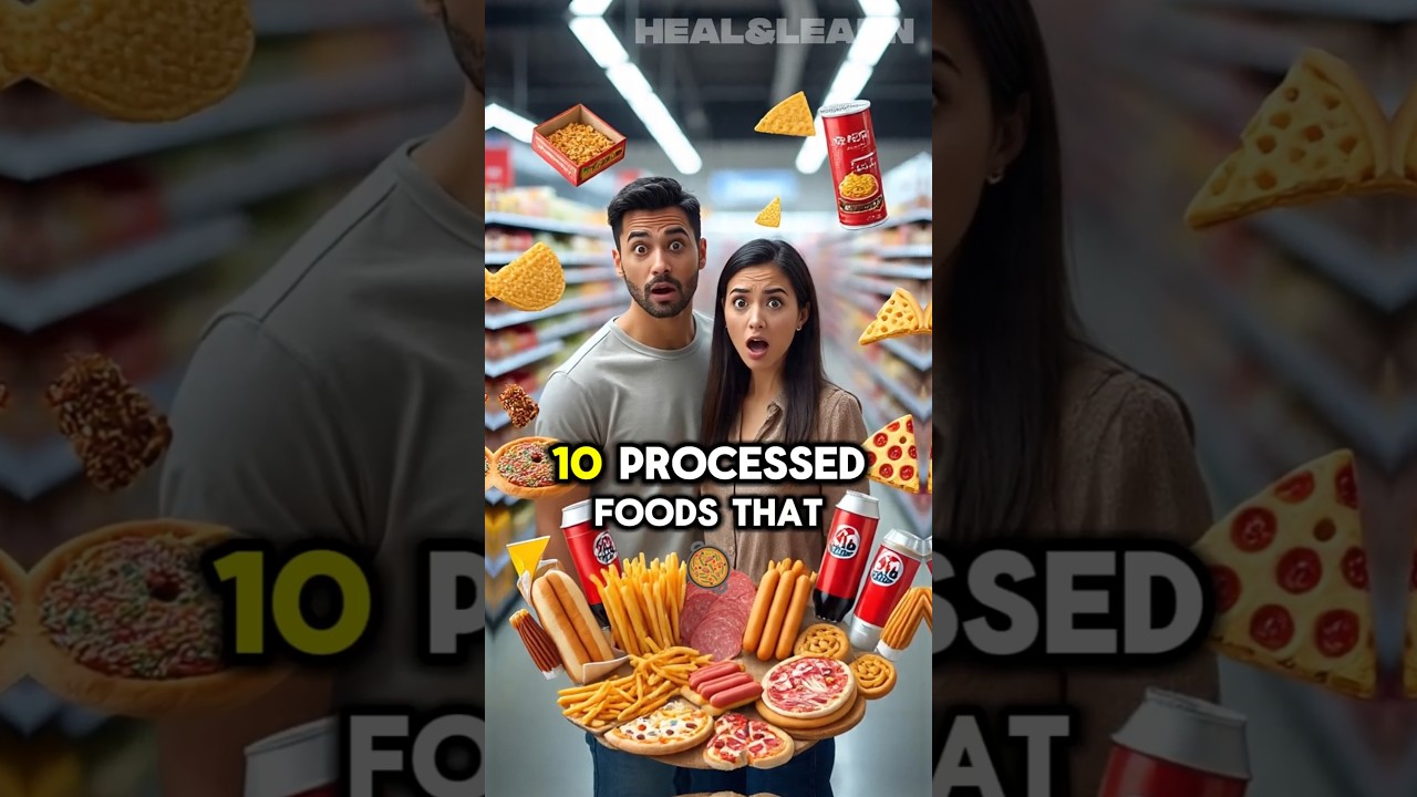 Top 10 Processed Foods That Wreck Health 🏭  #healthtips #facts #processedfoods
