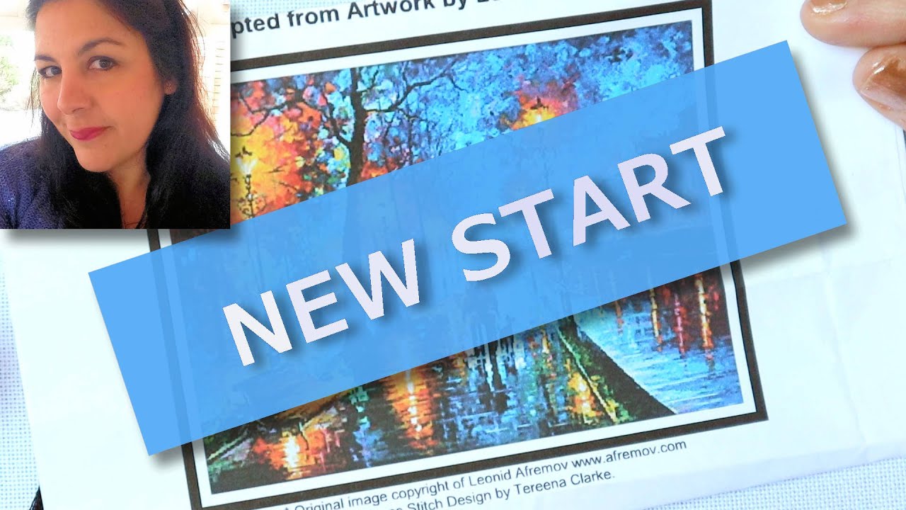 Flosstube NEW START Схема для вышивки крестом от Леонида Афремова