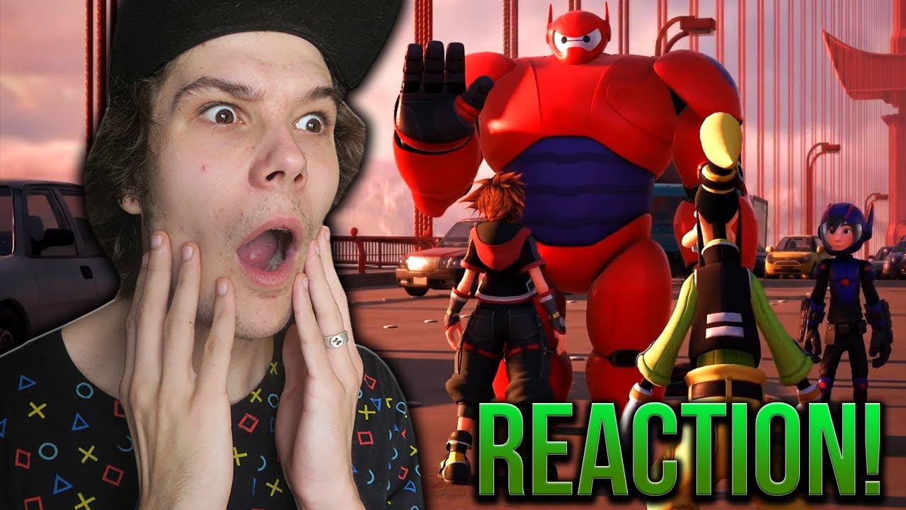 KINGDOM HEARTS 3 BIG HERO 6 TRAILER REACTION!