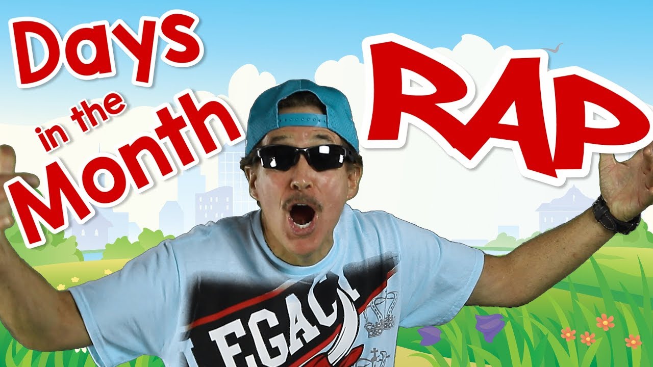 Days In The Month Rap | Helpful Calendar Song for Kids | Jack Hartmann