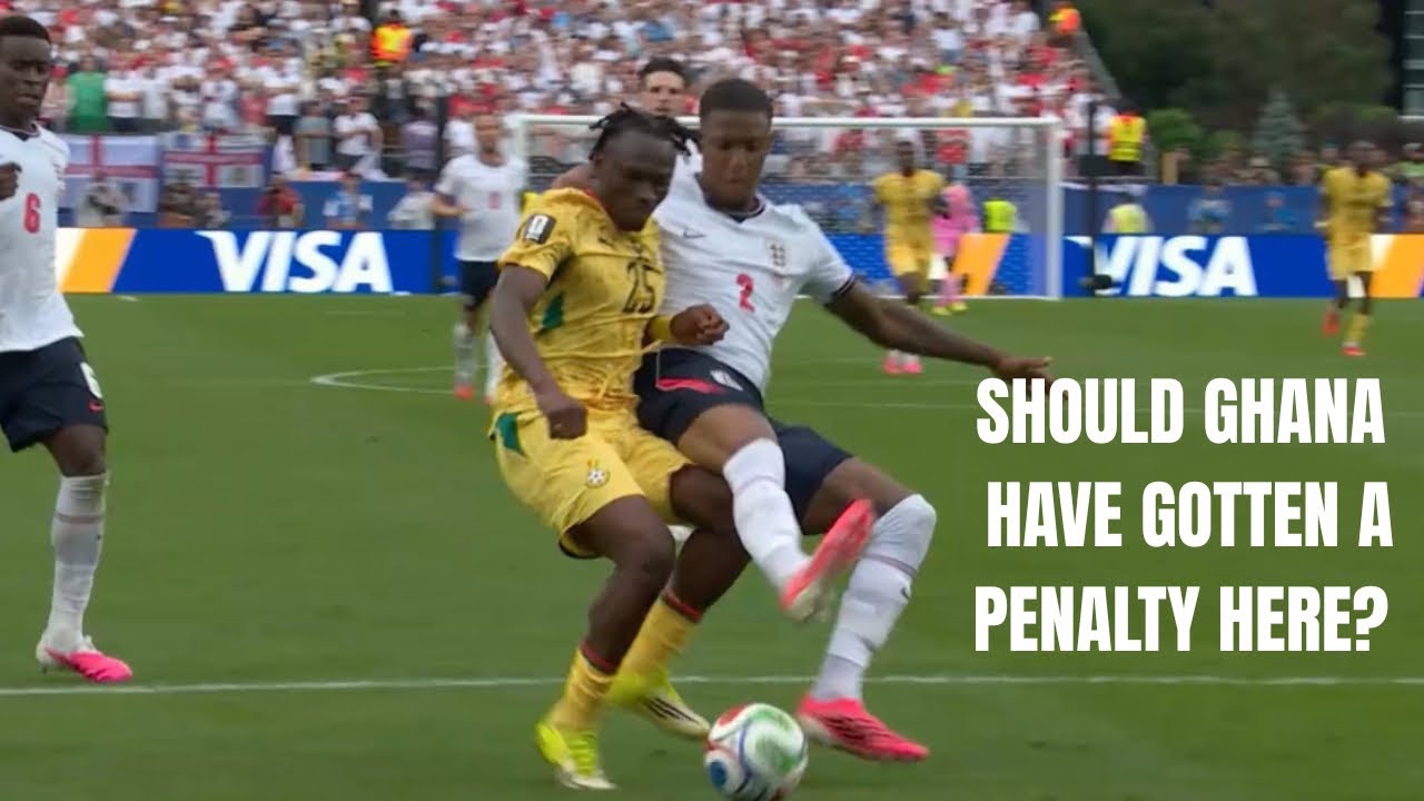 England vs Ghana penalty controversy | Should Ghana have received a penalty? | World Cup 2026