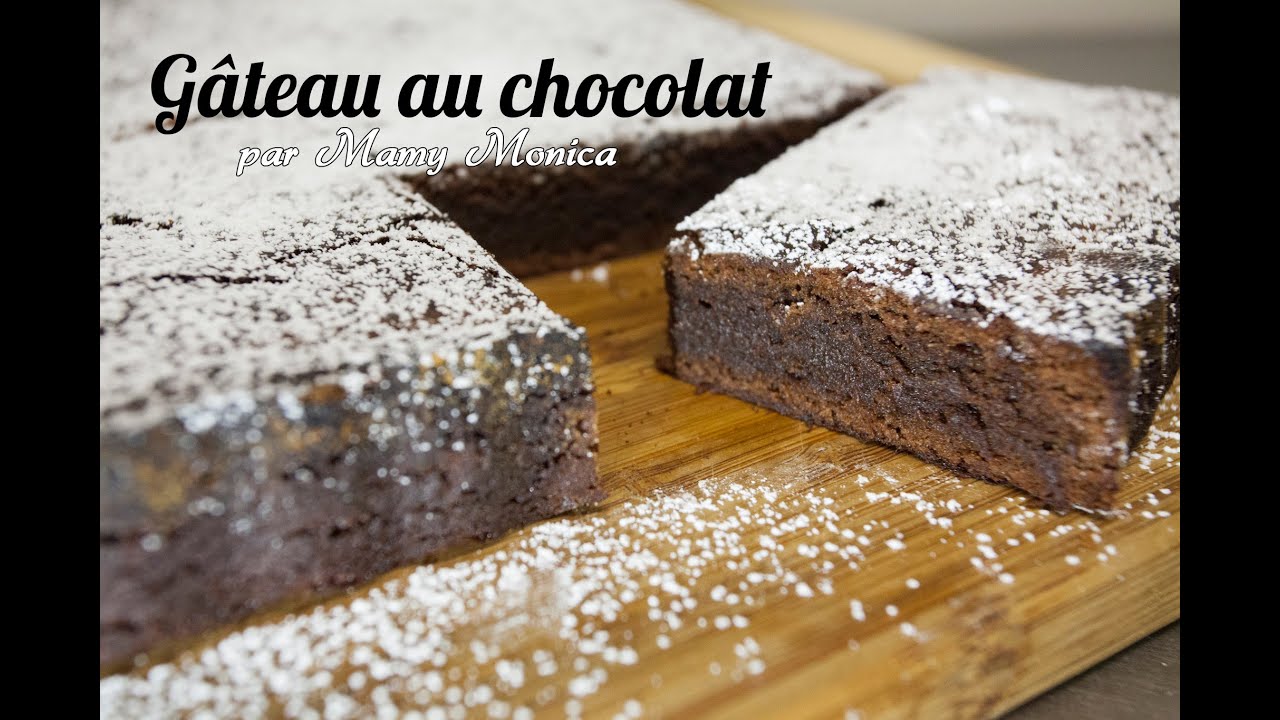 Recette du gâteau au chocolat par Mamy Monica