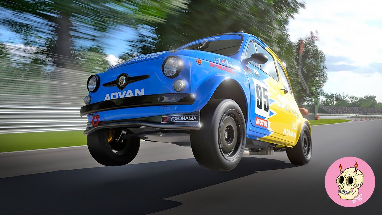 POCKET ROCKET - Abarth Fiat 500 - K20C1 Engine Swap - Gran Turismo 7 #granturismo7