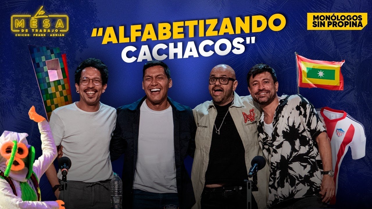 Juanda Caribe, humorista y triple disco de platino en La Mesa de Trabajo 