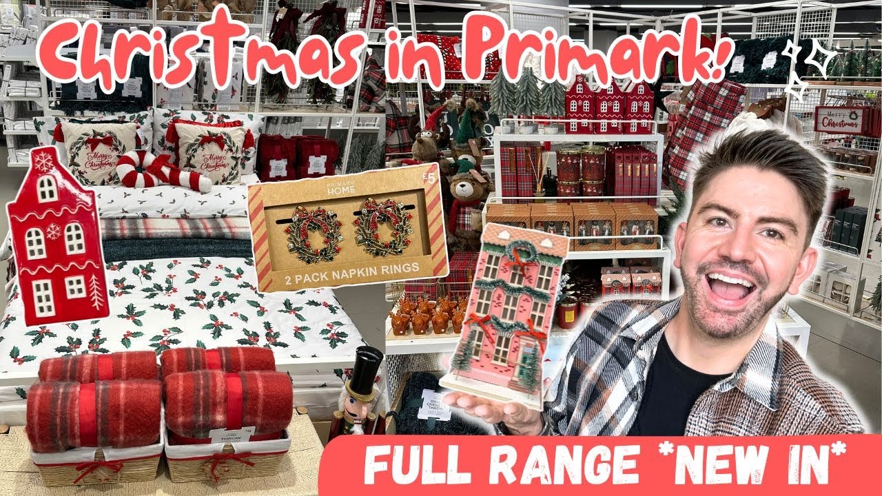 Christmas in Primark 2024! Come Shopping With Me! MR CARRINGTON