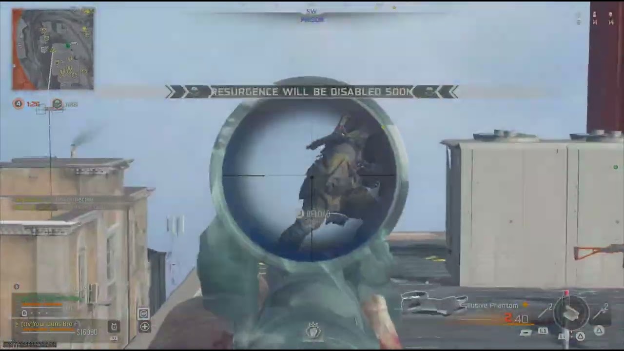 Wining a warzone