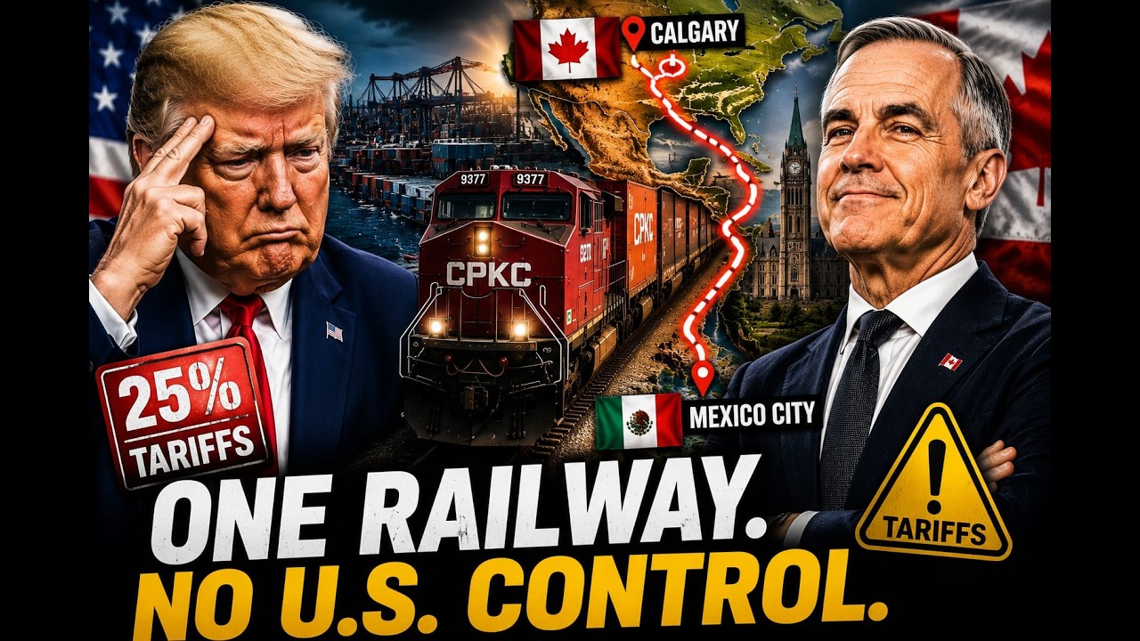 Breaking:The $14.8 Billion Railway Canada Built While Washington Was Distracted by Tariffs