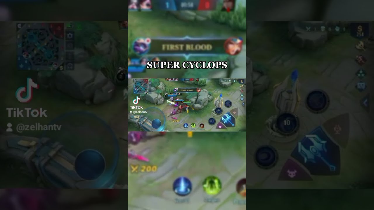 Live ML Highlights CYCLOPS User #SuperCyclops #ml2022 #mlbb #liveml #shorts #zelhantv #shorts2022