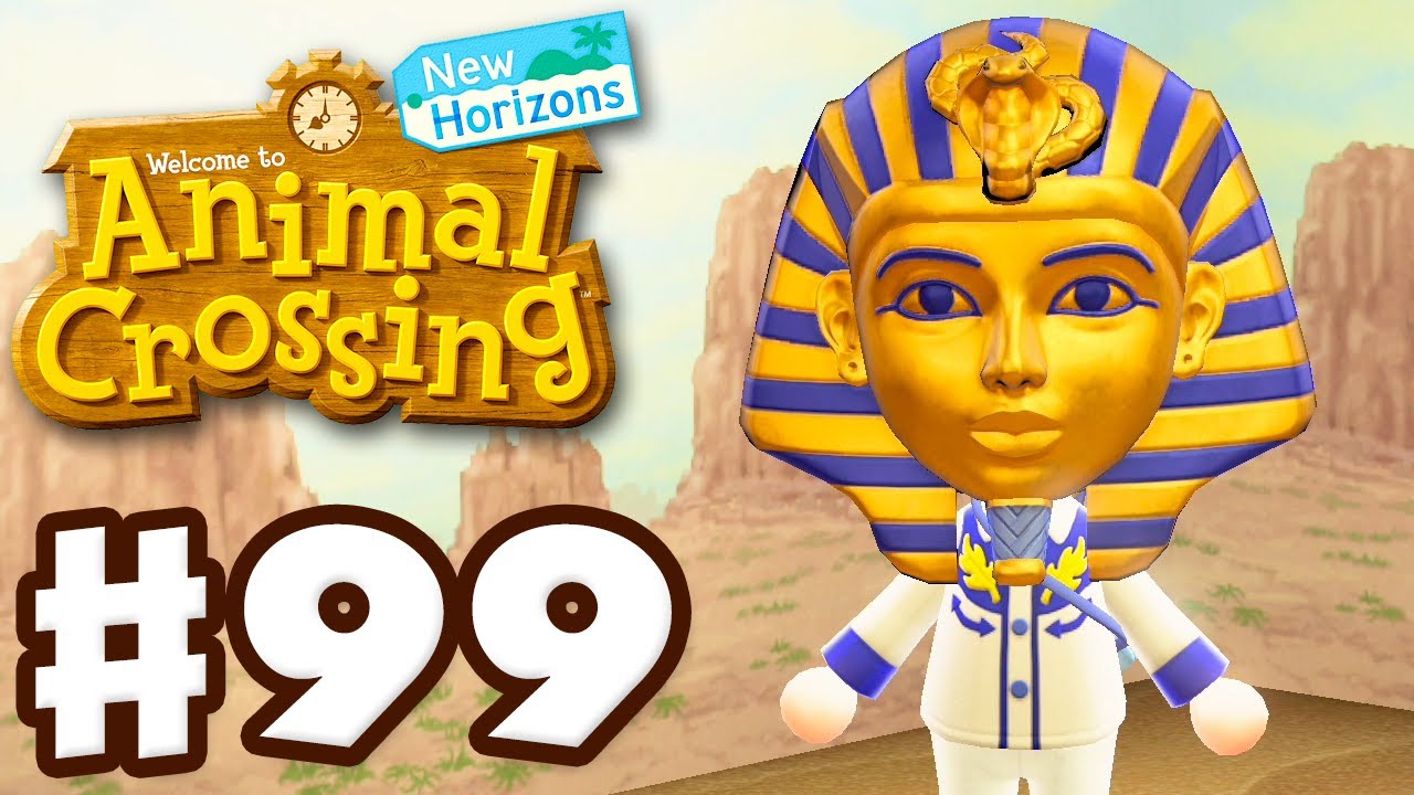 King Tut Mask! August Is Here! - Animal Crossing: New Horizons - Gameplay Part 99