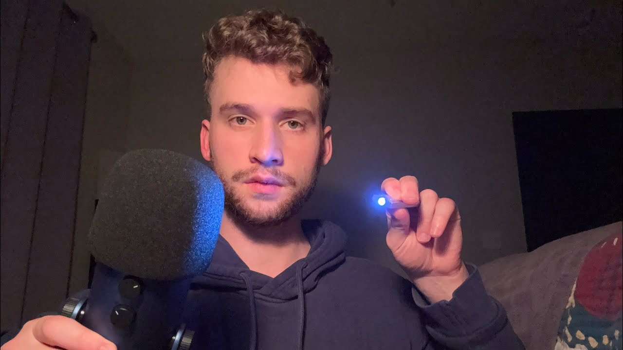 ASMR-обследование черепных нервов (быстрое)