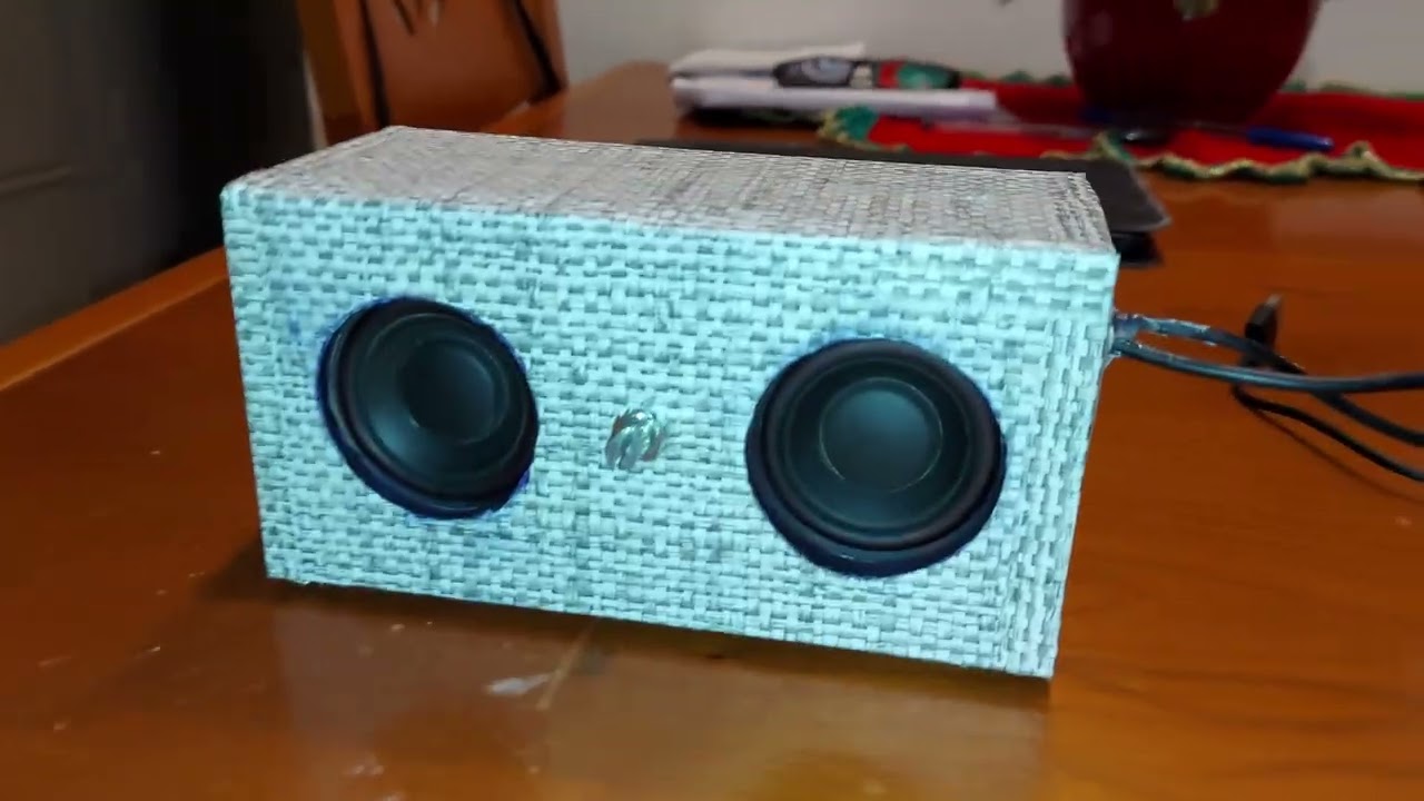 NE HO FATTA UN'ALTRA! Fantastica CASSA DIY bluetooth  FAI DA TE