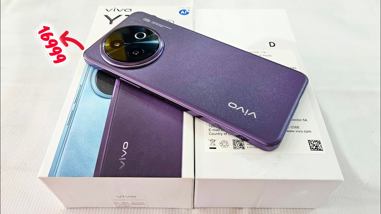 vivo Y39 5G 8/128 Unboxing and Price Details : Under 16999