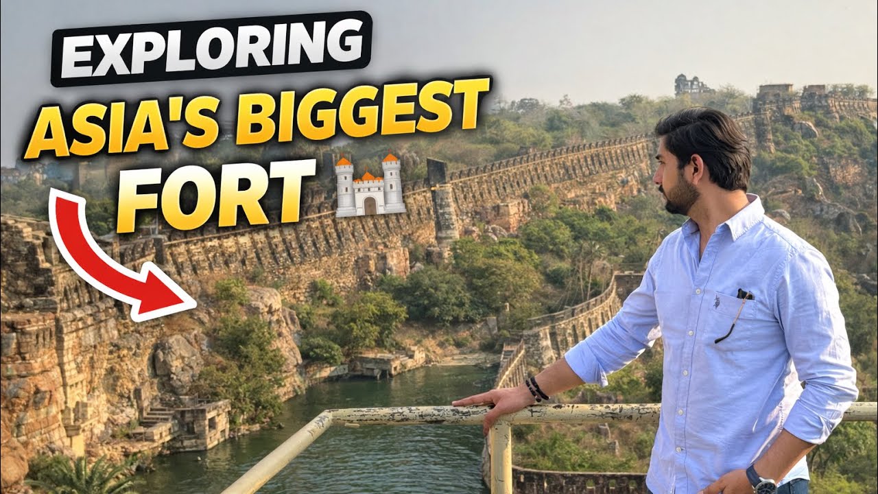 #85 ASIA BIGGEST FORT CHITTORGARH | PADMAVATI JAUHAR STAMBH | COMPLETE HISTORY | BACK TO CHANDIGARH