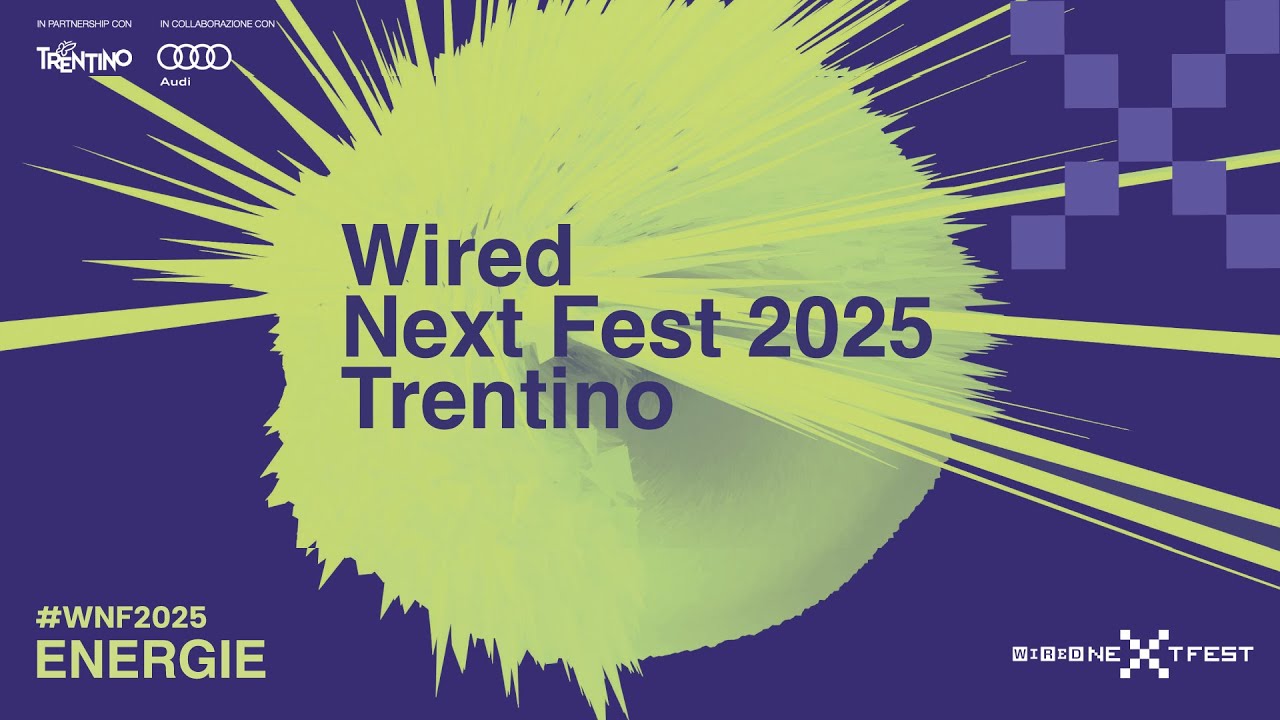 Wired Next Fest Rovereto 2025 | Palco principale